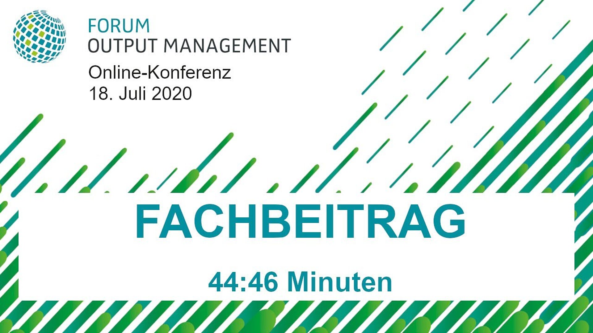 Fachbeitrag: Output Management im Wandel - Bringt die Corona-bedingte Digitalisierung nun das Business Communications Management?