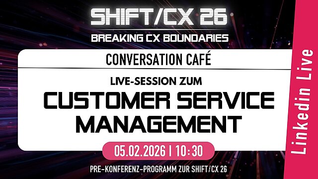 Conversation Café 26 - Customer Service & Agent Experience Management