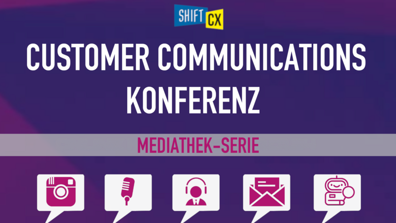 Mediathek-Serie zur Customer Communications Konferenz 2024 Mediathek-Serie zur Customer Communications Konferenz 2024
