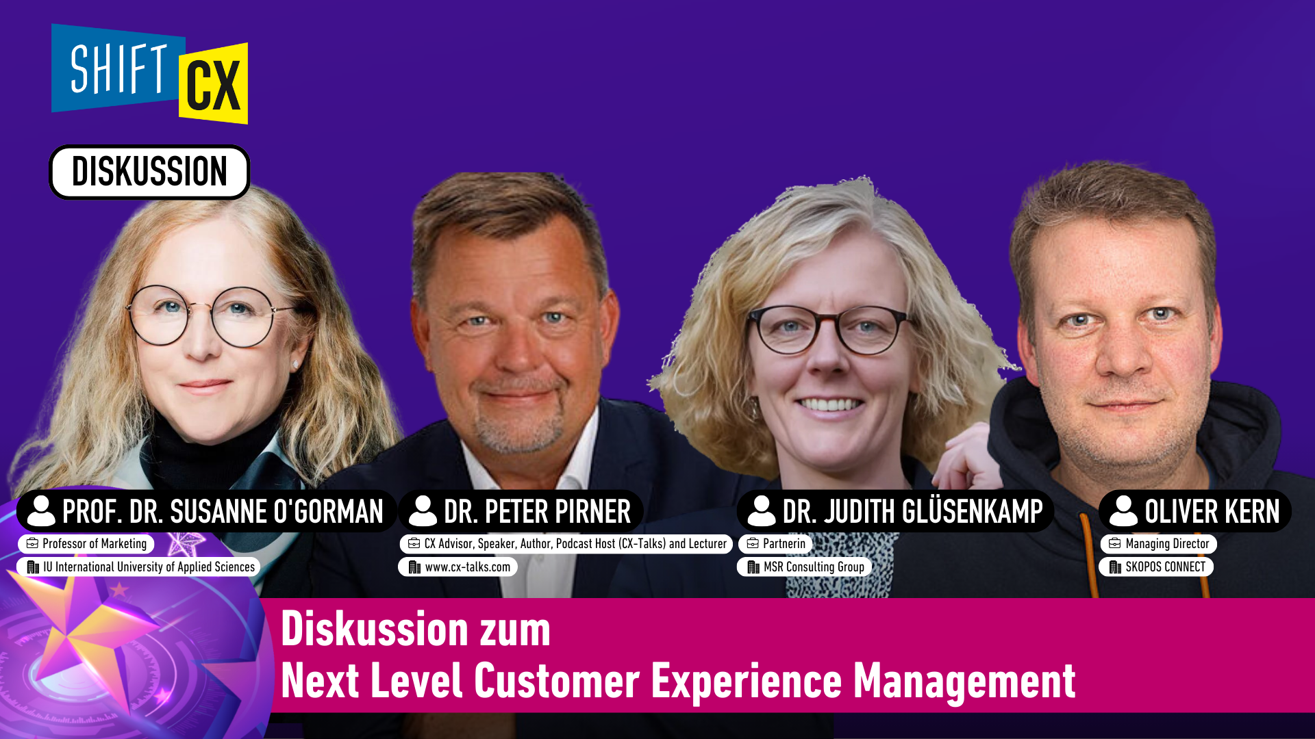 Diskussion zum Next Level Customer Experience Management