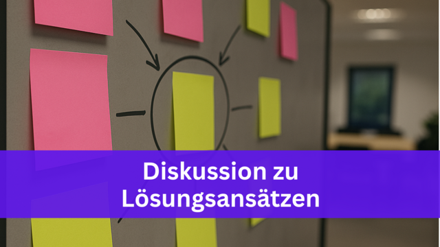 Markt der Ideen: Open-Space zu Empfehlungen und Lösungsansätzen