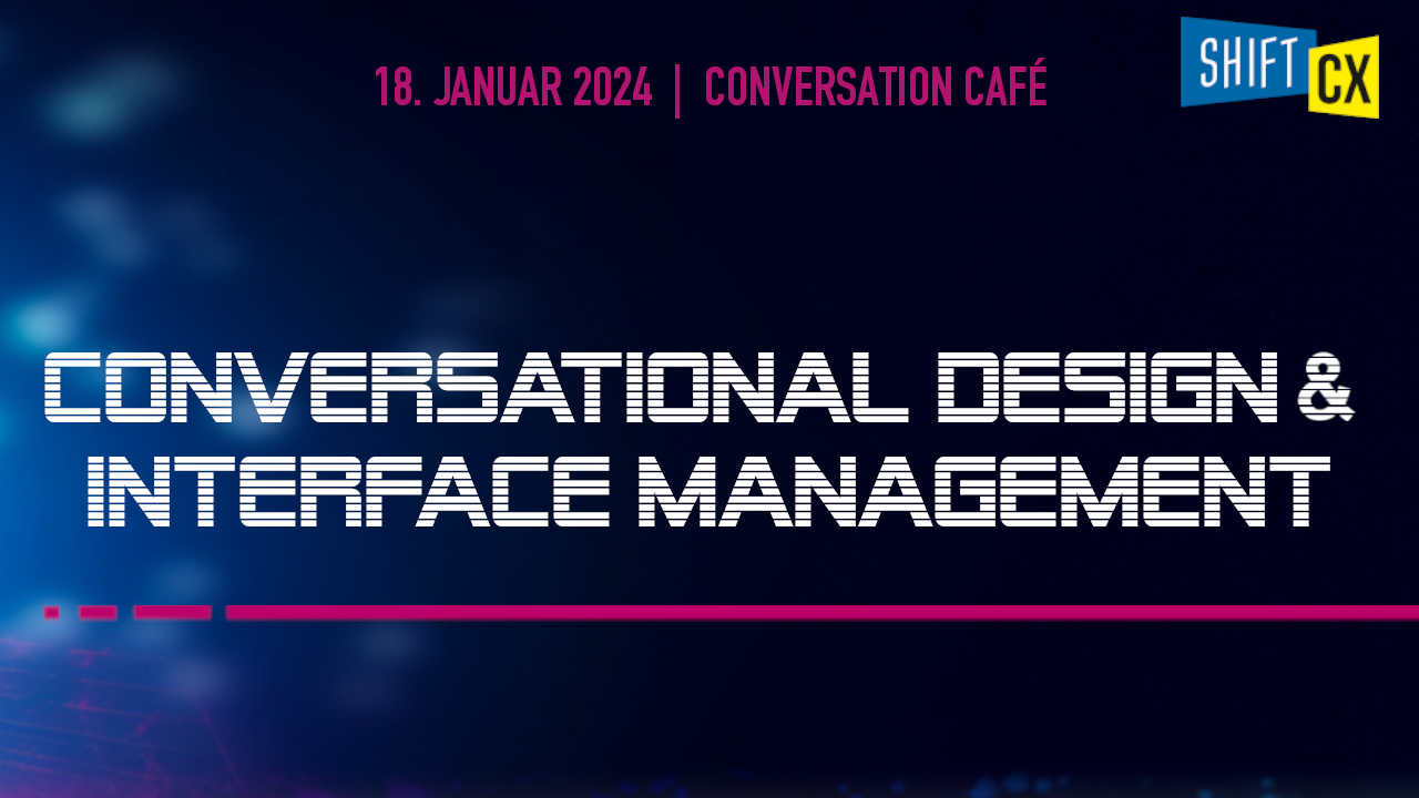 Conversation Café - Conversational Experience Management